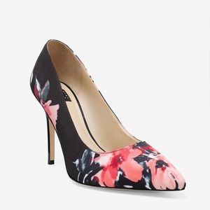 WHBM Olivia Floral Pumps